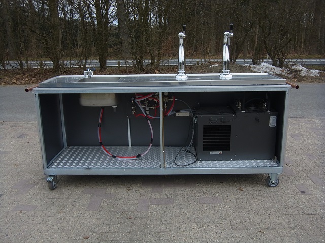 Biertapbar 2 kraans 1